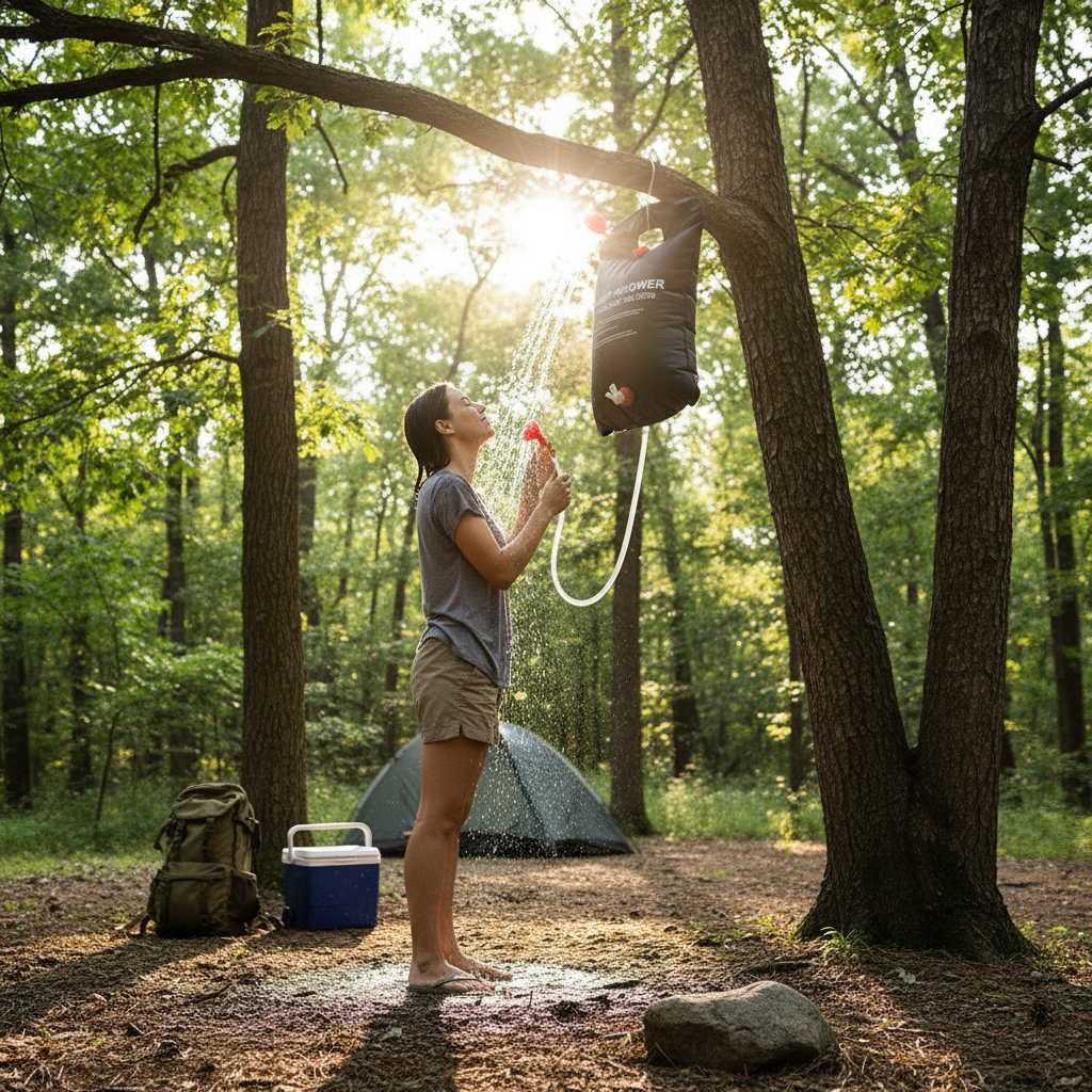 Douche Solaire Portable 20L Camping