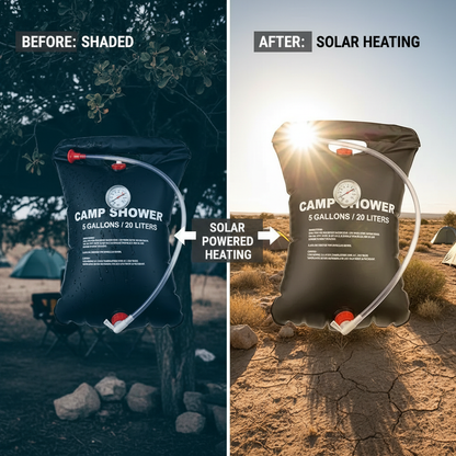 Douche Solaire Portable 20L Camping